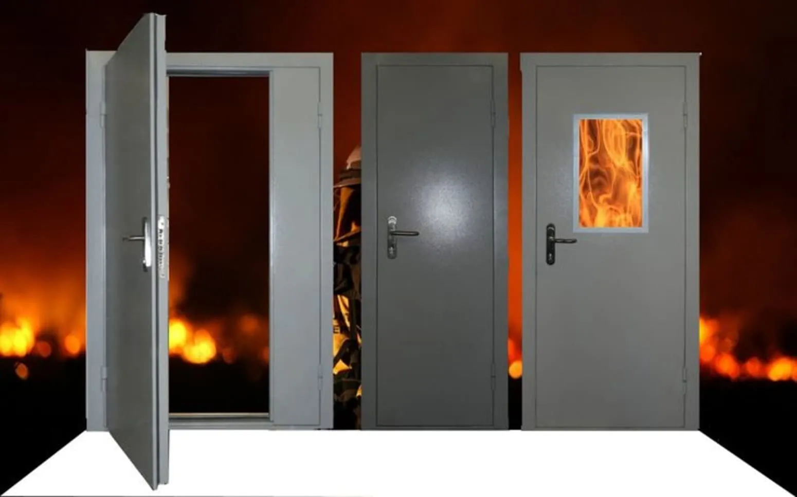 Противопожарные двери: классификация конструкций