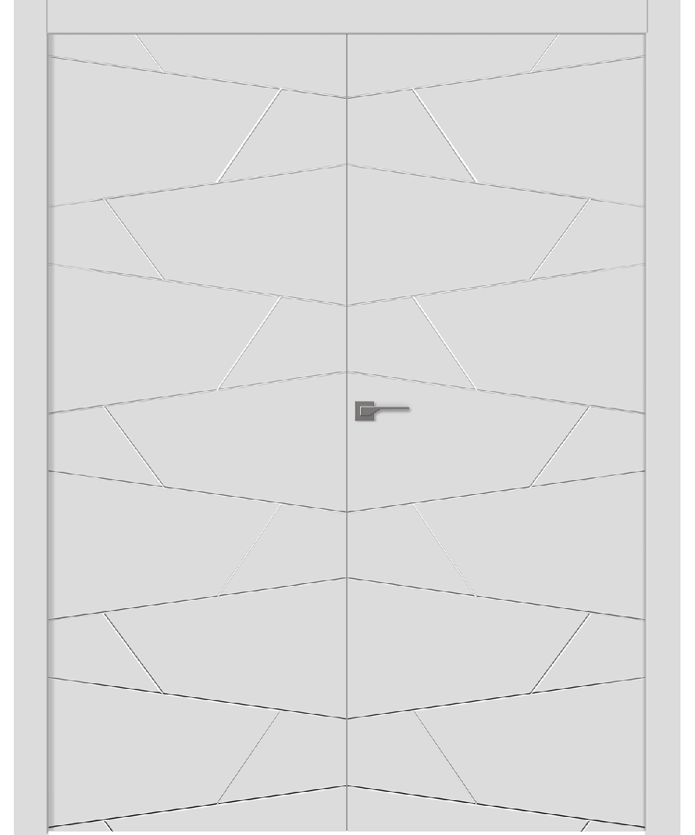Дв.полотно Пвдгщ "Svea" Эмаль Белый 2,0-0,6 Smartcore Распашная двойная