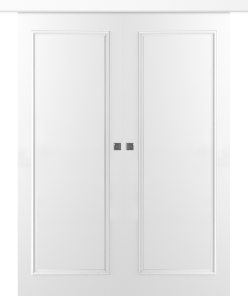 Дверное Полотно Пвдгщ "Ламира 1" Эмаль Белый 2,0-0,9 Smart Core Купе двойное