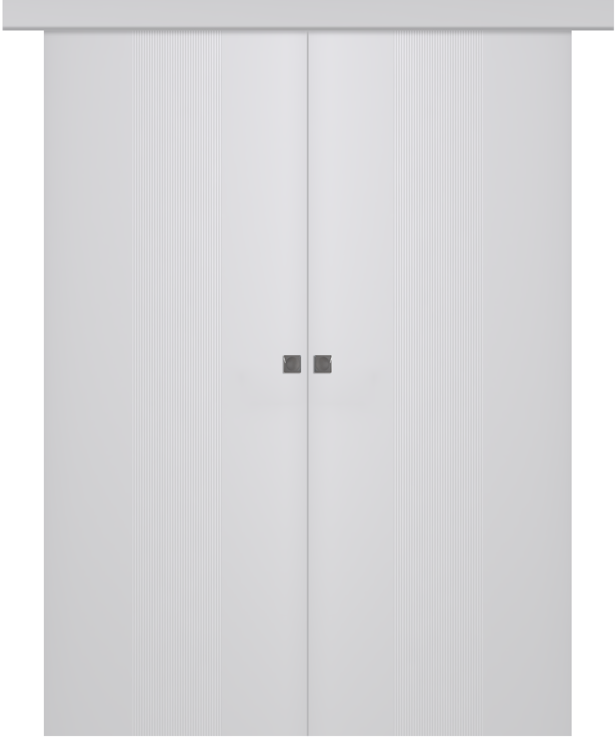 Дверное Полотно Пвдгщ "Ивент 1" Эмаль Белый 2,0-0,7 Smart Core Купе двойное