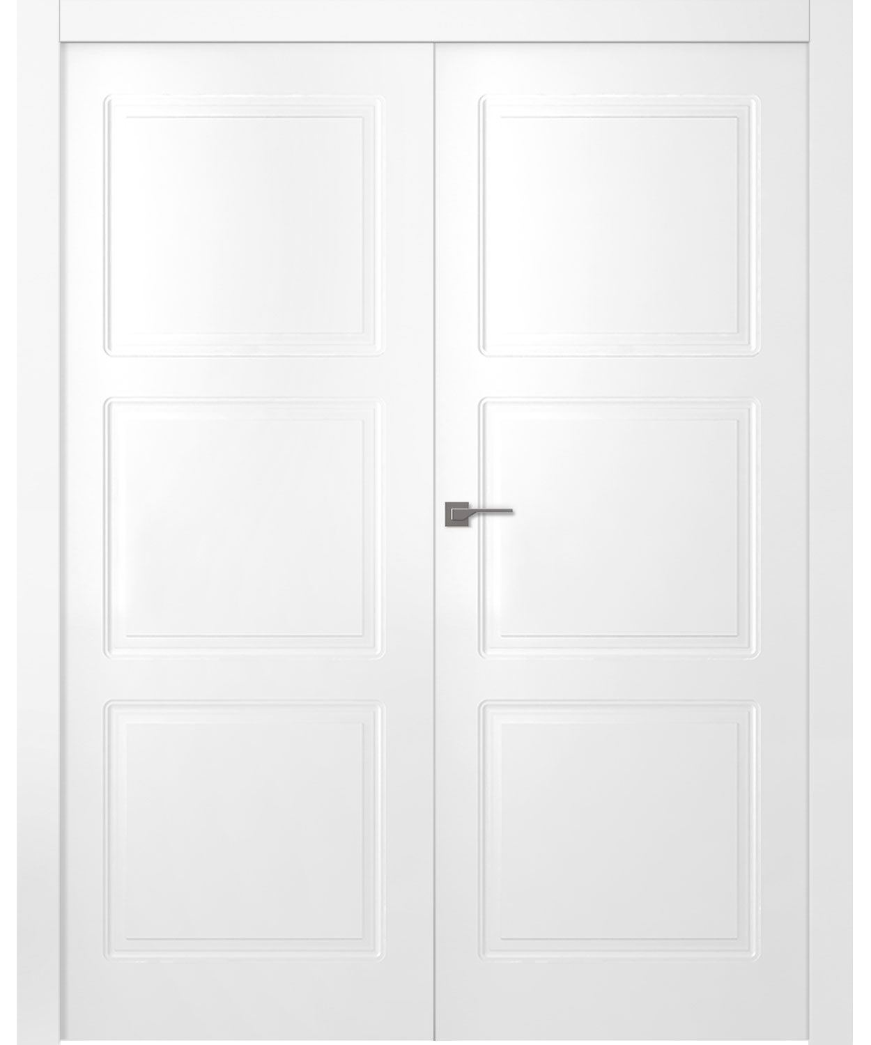 Дверное Полотно Пвдгщ "Granna" Эмаль Белый 2,0-0,7 Smart Core Распашная двойная