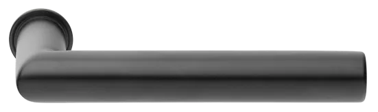 VOSTOK1-RM NERO, ручка дверная, с невидимой круглой розеткой, цвет - черный фото
