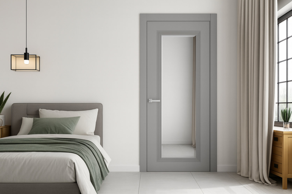 Межкомнатные двери с зеркалом: какие выбрать?