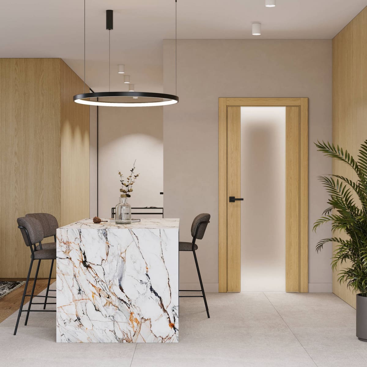 Раздвижные или распашные двери — что выбрать в 2026 году