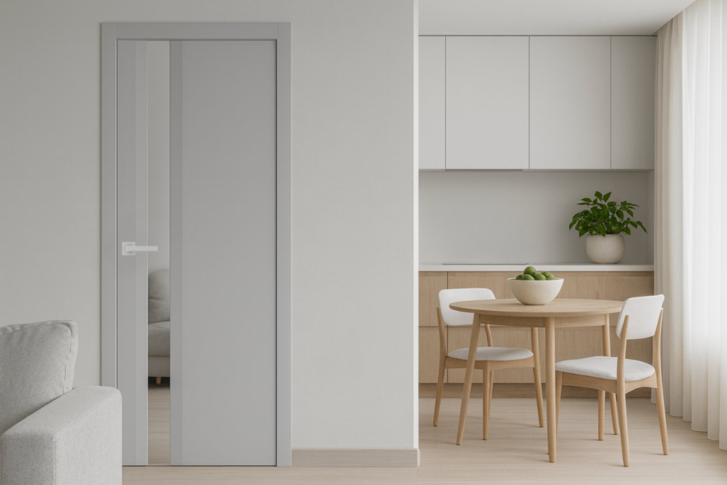 Межкомнатные двери с зеркалом: какие выбрать