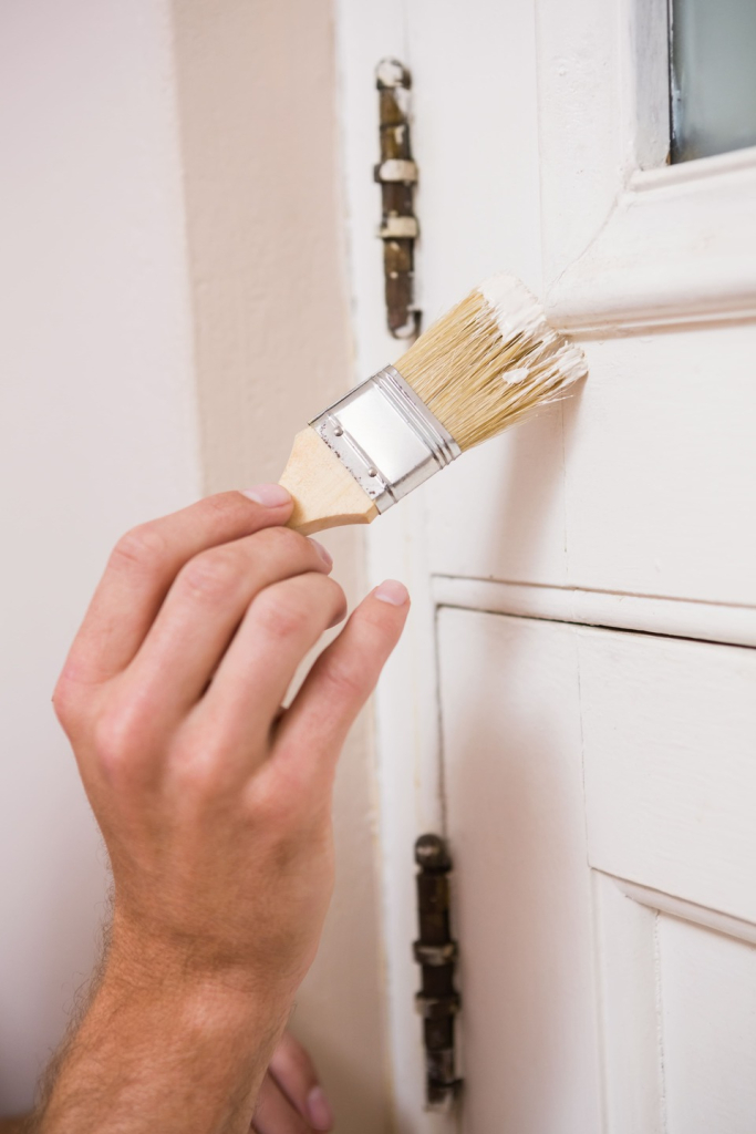 покраска акрилом