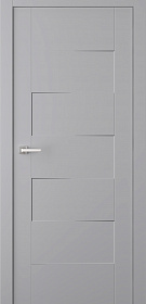 Дверное Полотно Пвдгщ "Сплит" Эмаль Светло - Серый 2,0-0,8 Smart Core