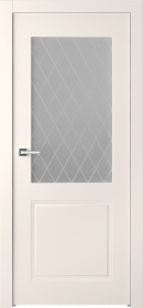 Межкомнатная дверь Кремона 2 (со стеклом) - фото