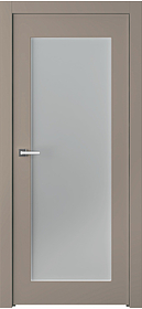 Дв.полотно Пвдощ "Кремона 1" Эмаль Мокко 2,0-0,8 Мателюкс Белый Каленый Распашная