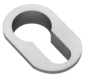 LUX-KH-R CSA накладка под евроцилиндр цвет- матовый хром фото