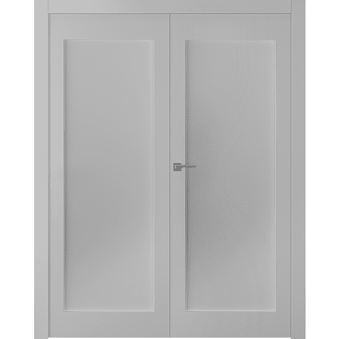 Кремона 1 Эмаль светло-серый Двойная фото