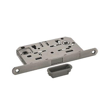 M1895 GR защелка межкомнатная магнитная, сантехническая, цвет графит фото