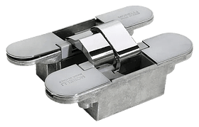 HH-3 PC, скрытая петля, цвет - хром фото