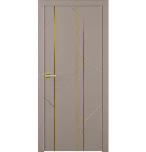 Флекс 1 Молдинг Золото Эмаль мокко фото