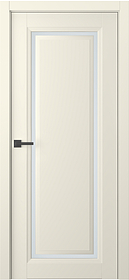 Дв.полотно Пвдчф "Аурум 1" Эмаль Шампань 2,0-0,9 Мателюкс Белый Каленый Распашная