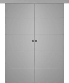 Arvika Эмаль светло-серый Купе двойное фото Arvika Эмаль светло-серый Купе двойное фото