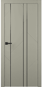 Флекс 1 Молдинг Чёрный Эмаль шёлк фото