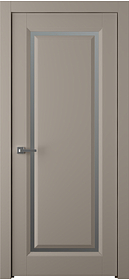 Дв.полотно Пвдчщ "Платинум 1" Эмаль Мокко 2,0-0,7 Мателюкс Белый Каленый Распашная