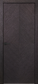 Дв.полотно Пвдгщ "Лайнвуд 6" Чёрный Абрикос 2,0-0,7 Smartcore Распашная