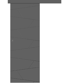 Дв.полотно Пвдгщ "Svea" Эмаль Графит Нест (L=До 2,4) Smartcore Купе