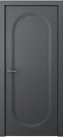 Дв.полотно Пвдгщ "Аргентум 1C" Эмаль Графит 2,0-0,7 Распашная