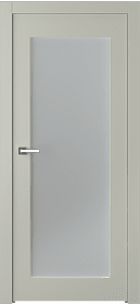 Дв.полотно Пвдощ "Кремона 1" Эмаль Шёлк 2,0-0,8 Мателюкс Белый Каленый Распашная