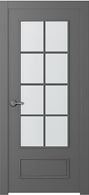 Дв.полотно Пвдощ "Ламира 5" Эмаль Графит 2,0-0,9 Smartcore Мателюкс Белый Распашная