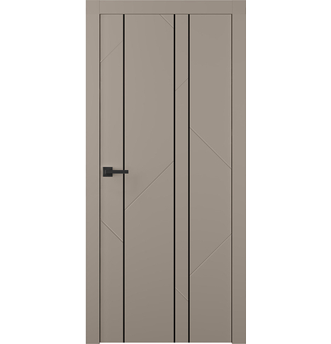 Флекс 1 Молдинг Чёрный Эмаль мокко фото