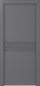 Дв.полотно Пвдгщ "Ивент 2" Эмаль Графит Нест (L=До 2,4) Smartcore Распашная