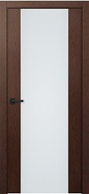 Дв.полотно Пвдоф "Лайнвуд 1 202" Королевский Махагон 2,0-0,8 Мателюкс Белый Каленый Распашная