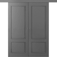 Дв.полотно Пвдгщ "Ламира 2" Эмаль Графит 2,0-0,8 Smartcore Купе двойное