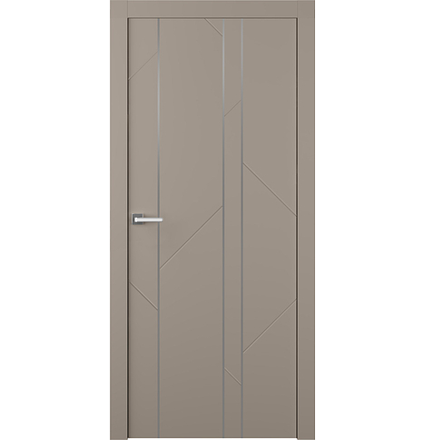 Флекс 1 Молдинг Хром Эмаль мокко фото