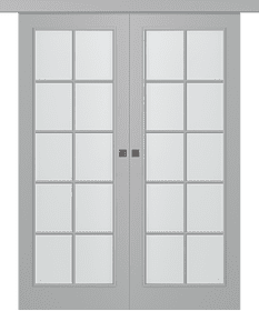 Ламира 1 Эмаль светло-серый Купе двойное фото