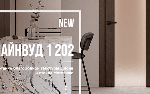 Лайнвуд 1 202 — модель со стеклянной вставкой на всю высоту полотна!