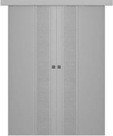 Твинвуд 1 Эмаль светло-серый Купе двойное фото