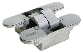 HH-18 SC, скрытая петля, цвет - мат.хром фото