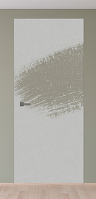Дв.полотно ПВДГщ "SMART INVISIBLE PRO" грунт 2,0-0,7 комп 2 с фурн №24/2 BLACK рис2