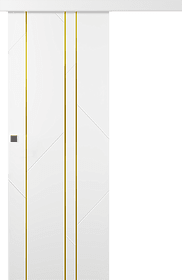 Флекс 1 Молдинг Золото Эмаль белый Купе фото Флекс 1 Молдинг Золото Эмаль белый Купе фото