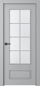 Дв.полотно Пвдощ "Ламира 5" Эмаль Светло-Серый 2,0-0,6 Smartcore Мателюкс Белый Распашная
