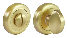 LUX-WC-R4 OSA, завертка сантехническая для розетки R4, цвет - мат.золото фото