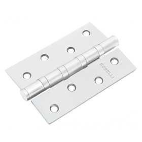 MS 100X70X2.5-4BB W, петля стальная универсальная 1шт.,белый фото