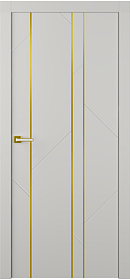 Флекс 1 Молдинг Золото Эмаль пепельный фото