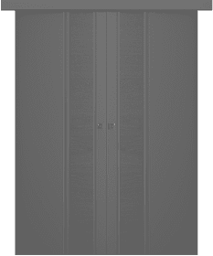 Твинвуд 1 Эмаль графит Купе двойное фото