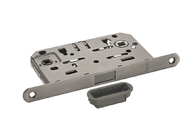 M1895 GR защелка межкомнатная магнитная, сантехническая, цвет графит фото