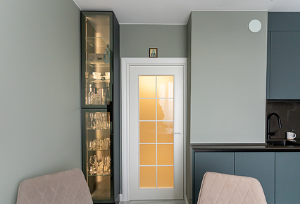 Частная квартира в Москве, двери Ламира 1 и Ламира 2