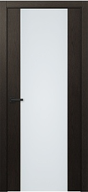 Дв.полотно Пвдоф "Лайнвуд 1 202" Тёмное Дерево 2,0-0,8 Мателюкс Белый Каленый Распашная