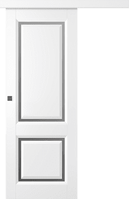 Дв.полотно Пвдчщ "Платинум 2" Эмаль Заказной 2,0-0,6 Мателюкс Белый Каленый Купе