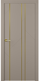 Флекс 1 Молдинг Золото Эмаль мокко фото