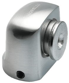 MDS-2 SN дверной ограничитель магнитный, цвет - белый никель фото