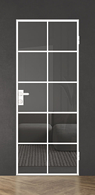 Дв.полотно Пвдгщ "Спейс Апр 9" White 2,0-0,6 Грей Каленый Распашная